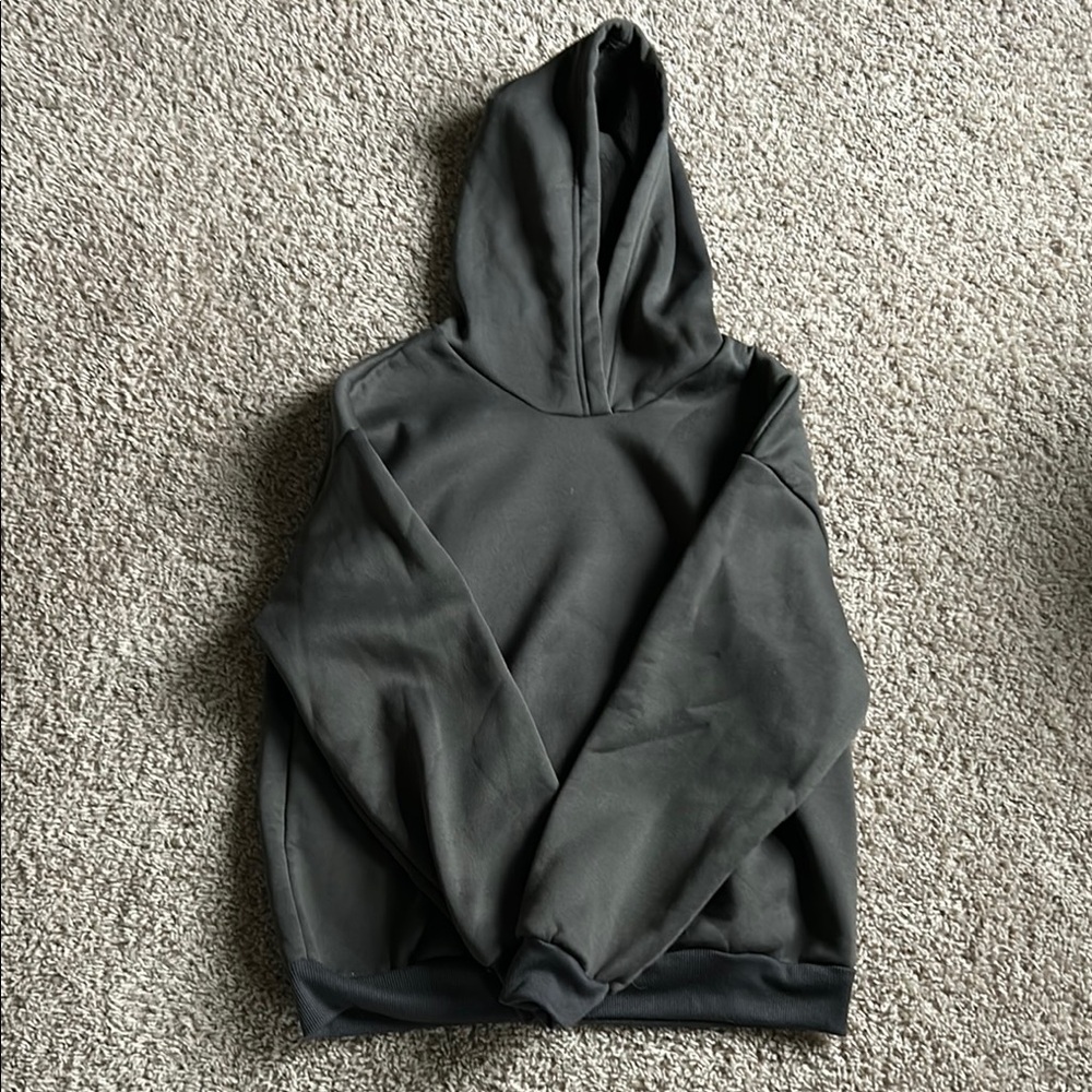 SHEIN Dark Gray Hoodie